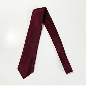 Frederick & Nelson burgundy neck tie